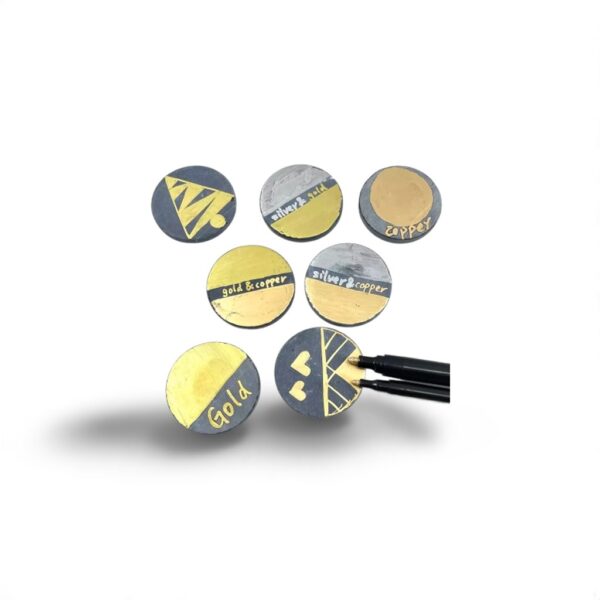 Golden Silver 5 Markers Set - Image 6