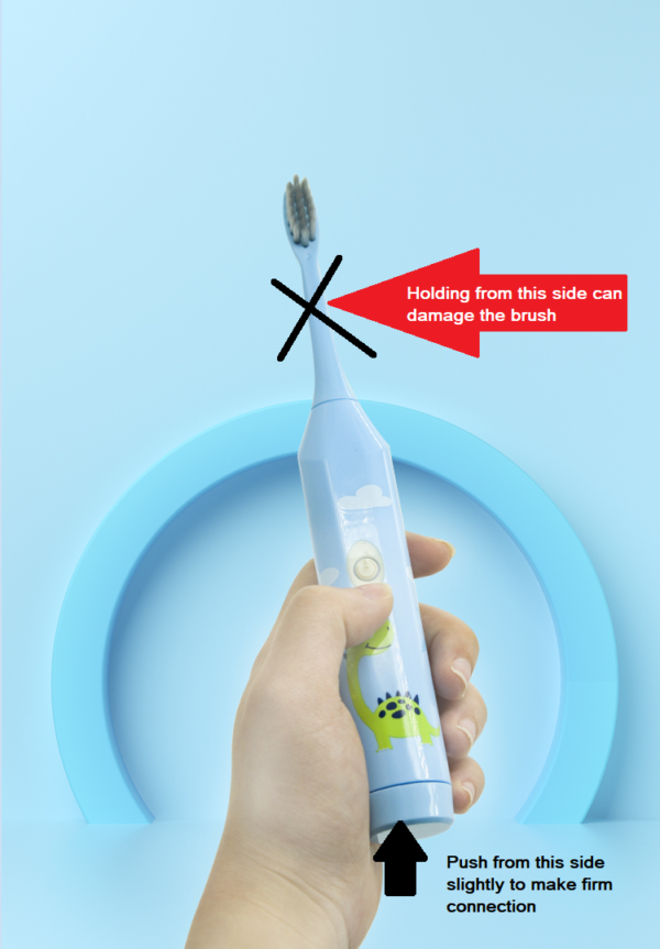 Electric Toothbrush kids and adults oral care Cartoon Printed - Image 7
