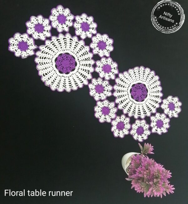 handmade table cloth placemat runner - Image 4