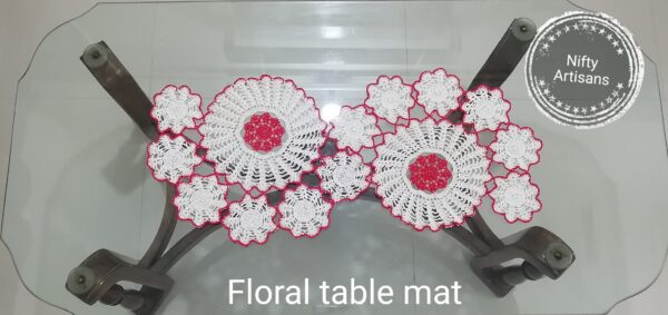 handmade table cloth placemat runner - Image 8