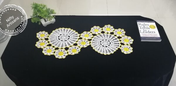 handmade table cloth placemat runner - Image 12