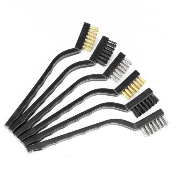 Wire brush set, Kitchen cleaning tools, Cupboard, Stove, Tiles cleaning