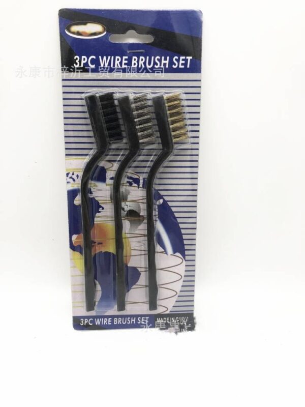 Wire brush set, Kitchen cleaning tools, Cupboard, Stove, Tiles cleaning - Image 6