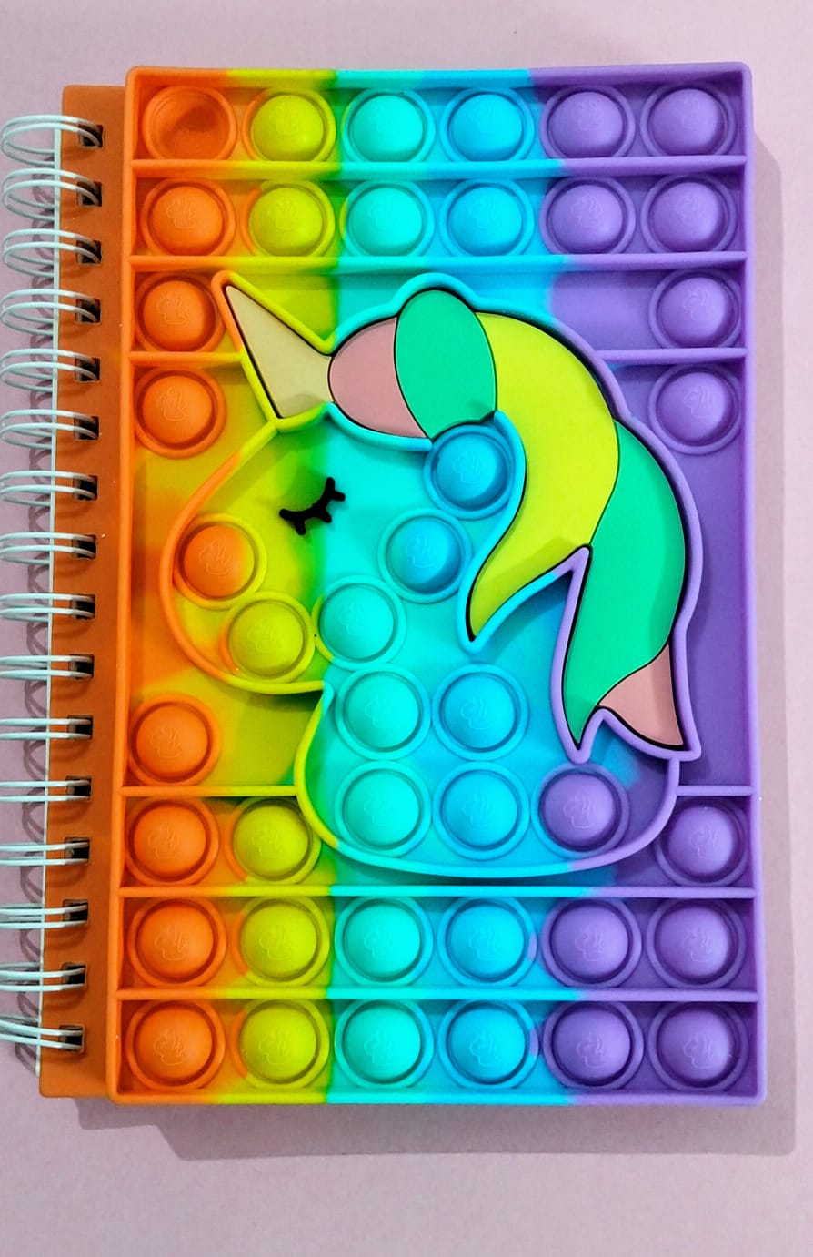 Unicorn Printed Pop it popit design big size A5 fine quality supreme excellent neat paper DIY art and craft kids journaling journal