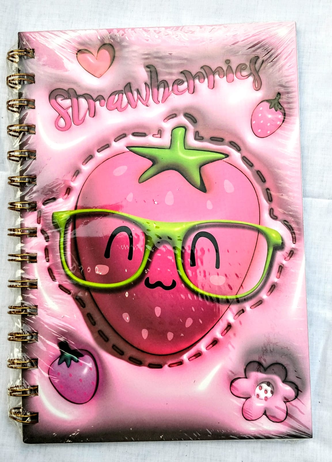 Big size 3D printed Diary best for writing notes, DIY art & craft journaling journal quality paper