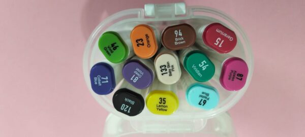 60% off Limited time offer! Hot Sale Non-toxic Art Markers Double Sided Real Brush Lettering Paint Watercolor Marker with fine Pen DIY craft tip painting kids adults - Image 5