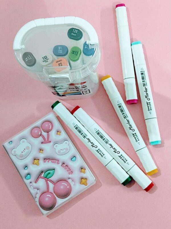 60% off Limited time offer! Hot Sale Non-toxic Art Markers Double Sided Real Brush Lettering Paint Watercolor Marker with fine Pen DIY craft tip painting kids adults
